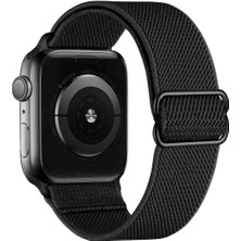 Cool Cold Apple Watch Seri 9 8 7 6 Se 5 4 3 2 1 38-40-41 mm (Seri 10-42MM) Uyumlu Esnek Bez Kayış