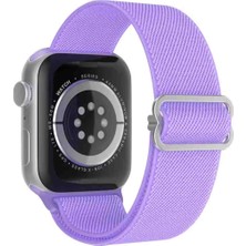 Cool Cold Apple Watch Seri 9 8 7 6 Se 5 4 3 2 1 38-40-41 mm (Seri 10-42MM) Uyumlu Esnek Bez Kayış