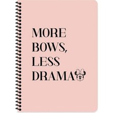 Keskin Color Mickey Mouse 20X28 cm Çizgisiz 80 Yaprak Telli Defter Karton Kapak 60 gr Beyaz Kağıt