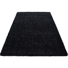 My Deco Carpet Soft Shaggy Halı Yüksek Tüylü Düz Antrasit Rengi Çocuk Odası Oturma Odası Salon Mutfak Halısı