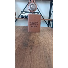 Efe Deri Audi Deri Dikişli Araç Ruhsat Kılıfı Kabı Oto Ruhsatlık Araba Ruhsat Koruyucu