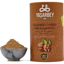 Yaşar Bey MARDİN CEVİZLİ DİBEK KAHVESİ 400 GR [AROMASIZ-PARÇACIKLI ÖĞÜTÜLMÜŞ]-(HEDİYELİK KUTU)