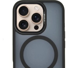 Mew Case iPhone 16 Pro Kılıf Magsafe Wireless Şarj Destekli Kamera Korumalı Hoparlör Toz Korumalı York Kapak