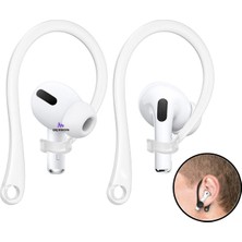 Dexmon Airpods 4 3 2 1 Pro Pro 2 Uyumlu Silikon Kulaklık Tutucu Kulak Askısı Düşmeyi Önleyici