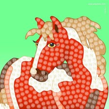 PlayMais Playmais® Trendy Mosaic Horse