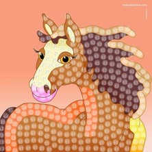 PlayMais Playmais® Trendy Mosaic Horse