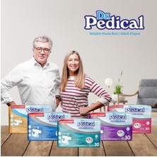 Dr. Pedical Belbantlı Tekstil Yüzey Hasta Bezi Ekstra Ekstra Large (2xl) 30'lu