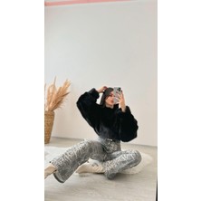 Loredia Boyfit Yılan Desen Jean