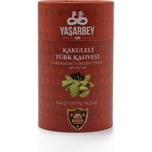 Yaşar Bey MARDİN SPECİAL ÖĞÜTÜLMÜŞ KAKULELİ TÜRK KAHVESİ 400 GR [ORTA KAVRULMUŞ-HAFİF İÇİM]-(HEDİYELİK KUTU)