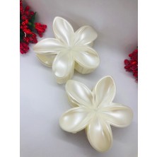 Rengarenk Lotus Çiçeği Mandal Toka ( 2 Adet ) Saç Aksesuar