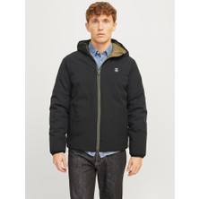 Jprblubrook Reversıble Jacket Ln Black