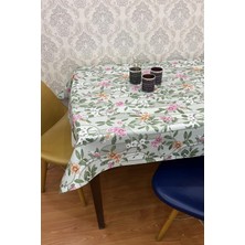 Pvc Elyaf Tabanlı Silinebilir Muşamba Masa ÖRTÜSÜ_ÇIÇEK_1224