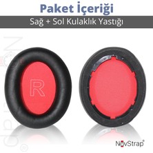 Novstrap Anker Soundcore Life Q10 Q10 Bt ile Uyumlu Kulaklık Pedi Süngeri Yastığı