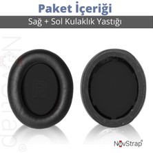 Novstrap Anker Soundcore Life Q10 Q10 Bt ile Uyumlu Kulaklık Pedi Süngeri Yastığı