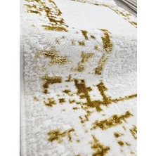 Merinos Crystal 32564-060 Parlak Gold Iplikli Çerçeveli Salon Oturma Yatak Odası Antre Mutfak Yolluk Halı