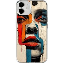 Dali Design Apple iPhone 12 Uyumlu Şeffaf Kılıf Tablo Tasarımlı