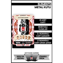 Mythos Cards Beşiktaş 2023-24 Sezonu Elements Serisi - Metal Kutu