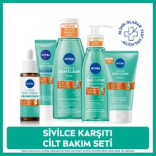 Nivea Derma Skin Clear Set, Serum 30ML, Jel 150ML, Tonik 200ML, Peeling 150ML, Krem 40ML