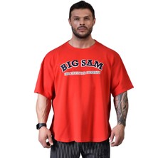 Pamuklu Rahat Kesim Tişört Big Sam 3112