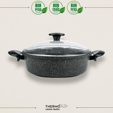 Thermoad 24cm Granit Karnıyarık Tencere