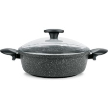 Thermoad 24cm Granit Karnıyarık Tencere