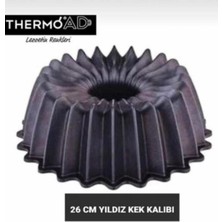 Thermo Döküm Granit Yıldız Kek Kalıbı 24 Cm