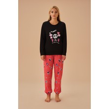 Suwen Panda Pijama Takımı