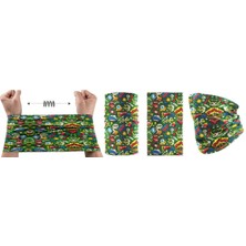 Outdoor Pop Art Özel Tasarım Unısex Bandana Buff Boyunluk