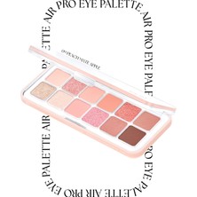 Hafif Dokulu Yoğun Renklere Sahip Göz Farı Paleti CLIO Pro Eye Palette Air (09 Peach Mate Apple)