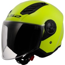 Ls2 Airflow 2 Kask - Neon Sarı - L