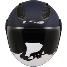 Ls2 Airflow 2 Kask - Mat Mavi - S