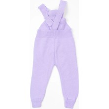 Asel Kids Ayıcıklı Ayarlanabilir Triko Tulum Tayt Salopet