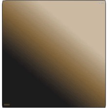 Kahverengi Bej Degrade Twill Ipek Eşarp