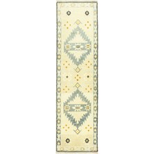 Soho Antiq Jasmin Abrajlı El Dokuma Yolluk 54X195 cm