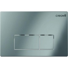 Creavit Arc Parlak Krom Kaplama Kumanda Paneli