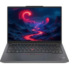 Lenovo E14 21M70031TX02 Ultra7 155H 16GB 256SSD+1TBSSD 14" Fhd+ Freedos Dizüstü BILGISAYAR-CNT003