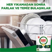 Fairy Hepsi Bir Arada 240 Yıkama Bulaşık Makinesi Deterjanı Deterjanı Tableti / Kapsülü Limon Kokulu (120 x 2 Yıkama)