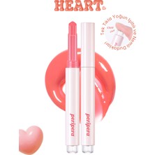 Yoğun Nemlendirici Parlak Bitişli Balm PERIPERA Heart Jam Glow Lip (7 Apricot Jelly) (Lucky Lottery)