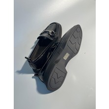Noble Shoes Hakiki Deri Rugan Bayan Loafer