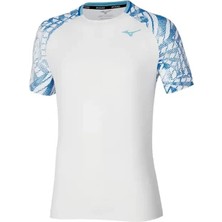 Mizuno Mugen Shadow Tee Beyaz / Desenli
