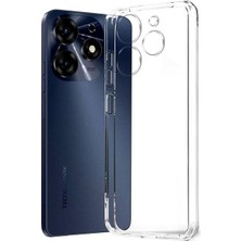 Microcase Tecno Spark Go 2024 Slim Serisi Soft Tpu Silikon Kılıf - Şeffaf AL3324