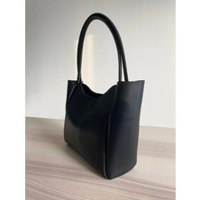Kontes Kadın Fermuarlı Ve Çıtçıt Kapamalı Shopper El Ve Omuz Çantası