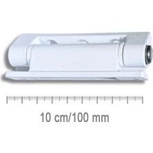 Keneth 100 mm Pvc Pimapen Pencere Kapı Menteşesi 100 mm - Metal