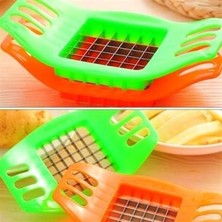 Kare Dizayn Pratik Kolay Patates Dilimeme Aleti Aparatı Bıçağı
