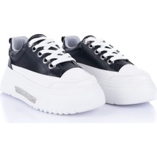 Getcho Sauran Kadın Siyah Spor Ayakkabı