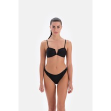 3336BK Straplez Bikini Tk - Siyah