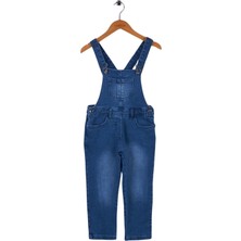 Mutlu Kids Kız Çocuk Kot Salopet