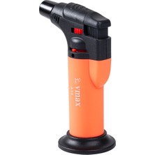Savex Doldurulabilir Pürmüz Çakmak - Torch - Metal Başlıklı - A15 - Turuncu