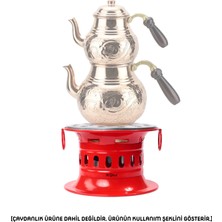 Argeus Jel Yakıtlı Osmanlı Ocağı Kırmızı