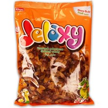 Elvan Jelaxy 1000 Gr. Kola Aromalı Yumuşak Şekerleme Sütlü Tatlı Lezzet